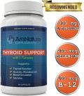 Soutien de la thyroïde - Combinaison optimale de vitamines, minéraux, herbes et acides aminés - 60 capsules