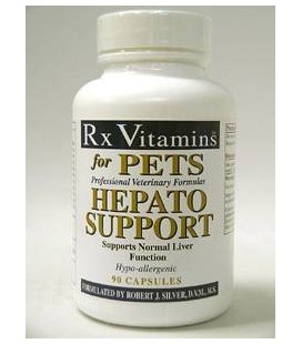 Rx vitamines pour animaux domestiques - Soutien hépato 90 caps