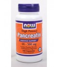 NOW Foods - Pancreatin 4X-500 mg 100 caps