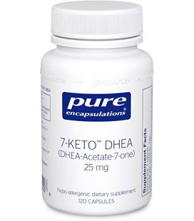 Pure Encapsulations - 7-Keto DHEA 25 mg. (Emballage Premium) de 120