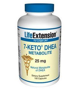 Life Extension - 7 Keto DHEA 25 mg, gélules, 100-comte