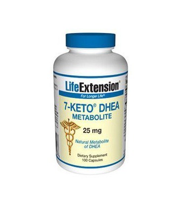 Life Extension - 7 Keto DHEA 25 mg, gélules, 100-comte