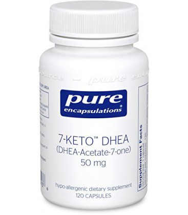 Pure Encapsulations - 7-Keto DHEA 50 mg. (Emballage Premium) de 120