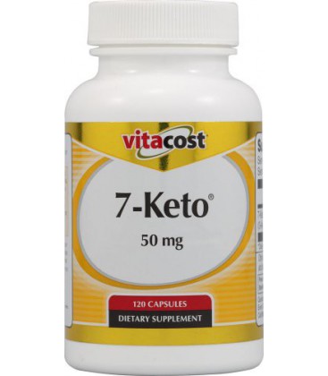 Vitacost 7-Keto - 50 mg - 120 Capsules