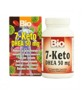 Bio nutrition 7 Keto DHEA 50 mg - 50 Vegetarian Capsules