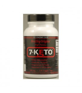 Healthy Origins 7-Keto DHEA métabolite - 100 mg - 120 capsules végétariennes