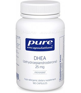 Pure Encapsulations - DHEA 25 mg. (Emballage Premium) de 180