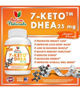 Activa Naturals 7 Keto DHEA Supplément - 60 Capsules