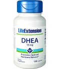 Life Extension - DHEA (déhydroépiandrostérone) - 15 mg, 100 gélules