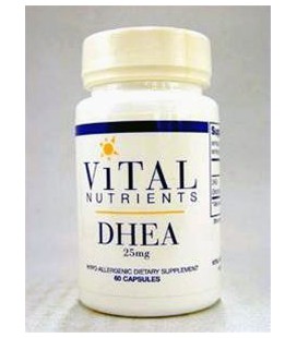 Vital Nutrients supplément de DHEA, 60 comte