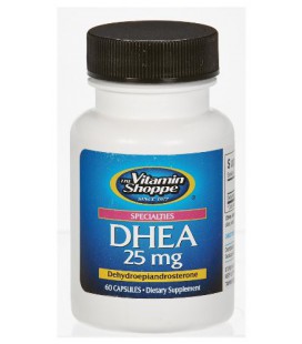 les Vitamin Shoppe - DHEA, 25 mg, 60 capsules