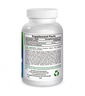 1 DHEA 50 mg 120 comprimés par Meilleures Naturals - Favorise un niveau d'hormone équilibré - fabriqué dans une usine certifié
