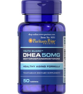 Fierté DHEA 50 mg-50 Comprimés de puritains