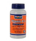 NOW Foods - High Potency Vitamin D-3 Structural Support 1000 IU - 360 Softgels ( Multi-Pack)