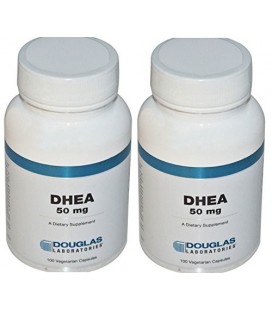 Douglas Laboratories DHEA 50 mg 100 Capsules - Pack 2