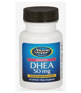 les Vitamin Shoppe -, 50 mg, 60 capsules Dhea