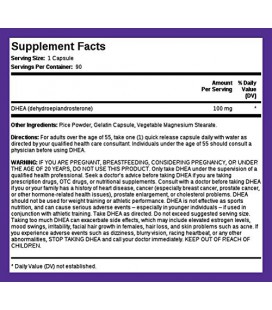 DHEA 100 mg 90 capsules