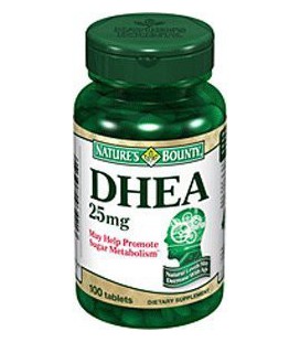 Pack spécial de 5 NATURES BOUNTY DHEA 25mg 100 comprimés