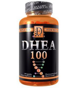 Dynamic Formules DHEA 100 de qualité pharmaceutique 100mg 90 capsules