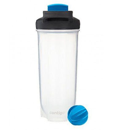 Contigo Shake and Go Fit Mixer Bouteille, 28-once, Carolina Blue
