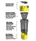 Cyclone Coupe Shaker Bottle 20 oz - Yellow Jacket Jaune