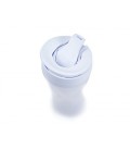 TRIMR Shaker Bouteille Tritan sans BPA Blanc 24 oz avec de la paille Hydratation Coupe Shaker shakes de protéines