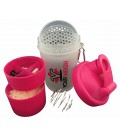 Protein Shaker Blender Bottle Pour Perte de poids Shakes, vinaigrette, aromatisés eau et plus, une bouteille uniques Sport Mixe