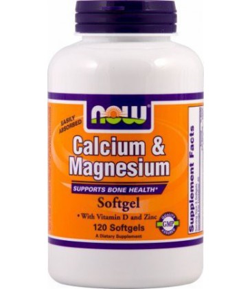 NOW Foods - Calcium & Magnesium 240 softgels