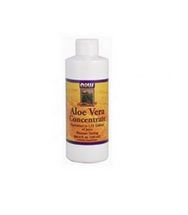 NOW Foods Aloe Vera Concentrate, 4 Ounces (Pack of 3)