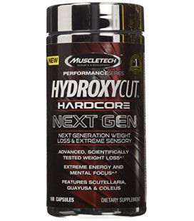 Hydroxycut Hardcore Next Gen 100 capsules