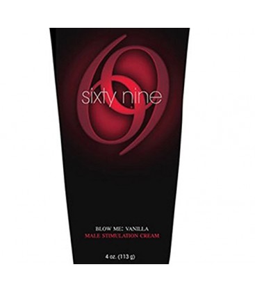 69 Sixty Nine Blow Me Vanille Male Enhancement sexe Crème: Taille 4 Oz. / 113 G