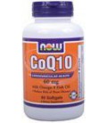 Now Foods - Co Q 10 With Omega-3 Fish Oil, 60 mg, 60 softgels