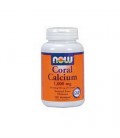 NOW Foods Coral Calcium, 100 Capsules / 1000mg (Pack of 2)