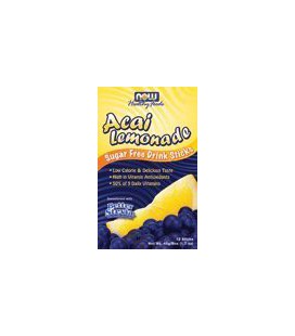 Acai Lemonade Sugar Free Drink Sticks 1.7 Oz Sticks 12 Sticks-2 Pack