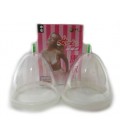Kangzhu 2 tasses élargissement du sein et Massage Ventouses double Cup Set Baby Carrier (M)