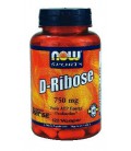 NOW Foods, D-RIBOSE 750mg 120 CAPS ( Multi-Pack)