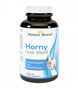 Pur Horny Goat Weed Extraire avec Maca - Forte Icariin Enhancement - Natural & Pills efficace pour les hommes et les femmes - T