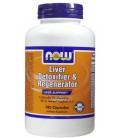 NOW Foods - Liver Detoxifier & Regenerator - 180 Capsules ( Multi-Pack)