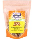 NOW Foods Almond Crunchy Clusters, 9 ounce (Pack of 2)