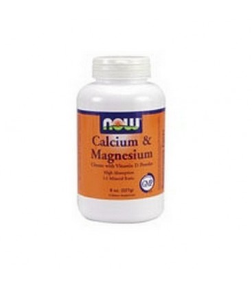 NOW Foods Cal-mag Citrate, 8 Ounces (Pack of 2)